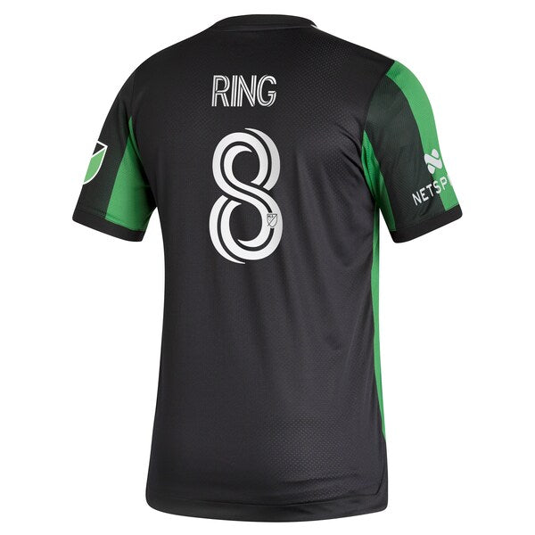 Alexander Ring Austin FC adidas 2021 Primary Authentic Jersey - Black