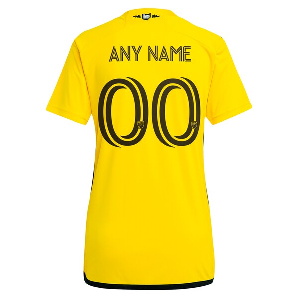 Columbus Crew adidas Women's 2024 The Home Kit Replica Custom Jersey  - Yellow