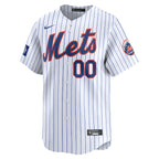 New York Mets Nike 2024 MLB World Tour London Series Home Pick-A-Player Limited Jersey – White