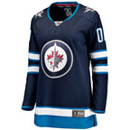 Winnipeg Jets  Women's Home Breakaway Custom Jersey - Blue