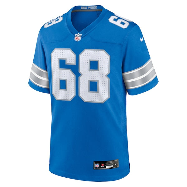 Taylor Decker Detroit Lions Nike Team Game Jersey -  Blue