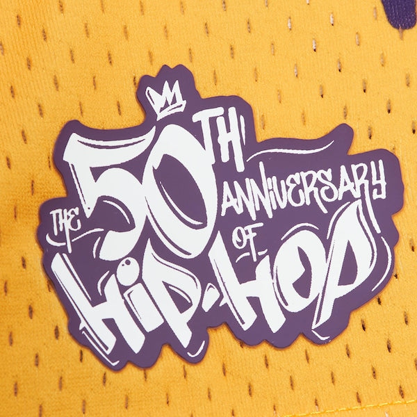 Los Angeles Lakers x Tats Cru Hardwood Classics Fashion Jersey - Gold