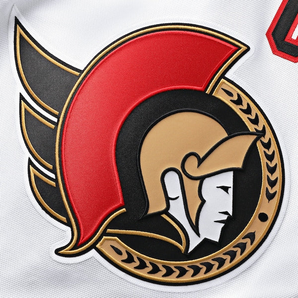 Ottawa Senators  Away Premium Custom Jersey - White/Black