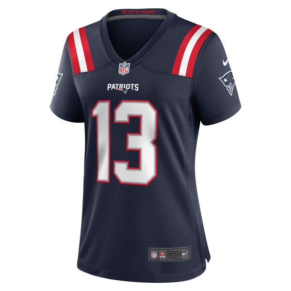 Jack Jones New England Patriots Nike Women's Game Player Jersey - Navy/White