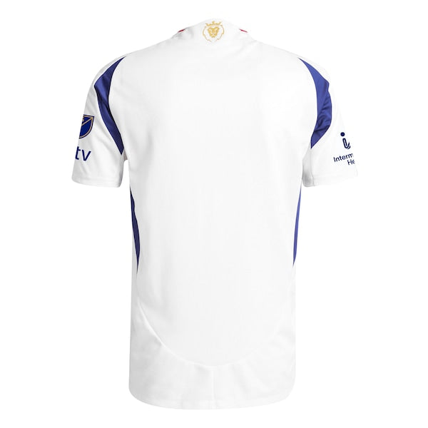 Real Salt Lake adidas 2025 Grid City Authentic Jersey - White