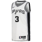 Keldon Johnson San Antonio Spurs Nike Unisex Swingman Jersey - Association Edition - White/Black