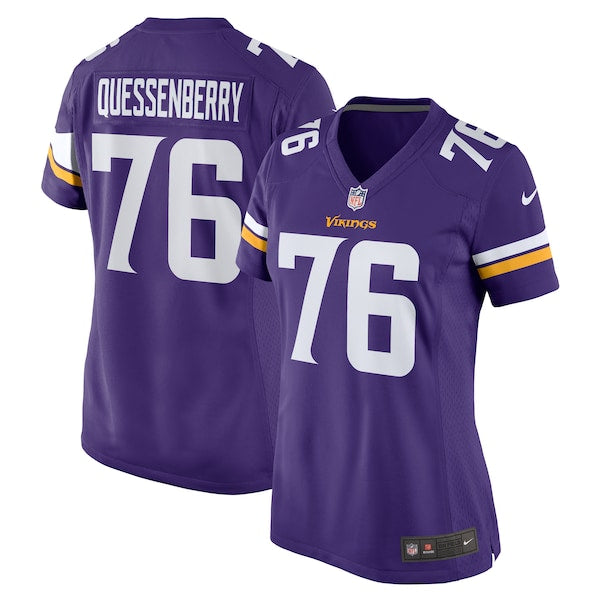 David Quessenberry Minnesota Vikings Nike Women's Team Game Jersey -  Purple