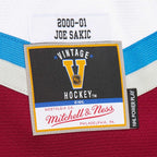 Joe Sakic Colorado Avalanche 2000-01 Power Play Jersey - White
