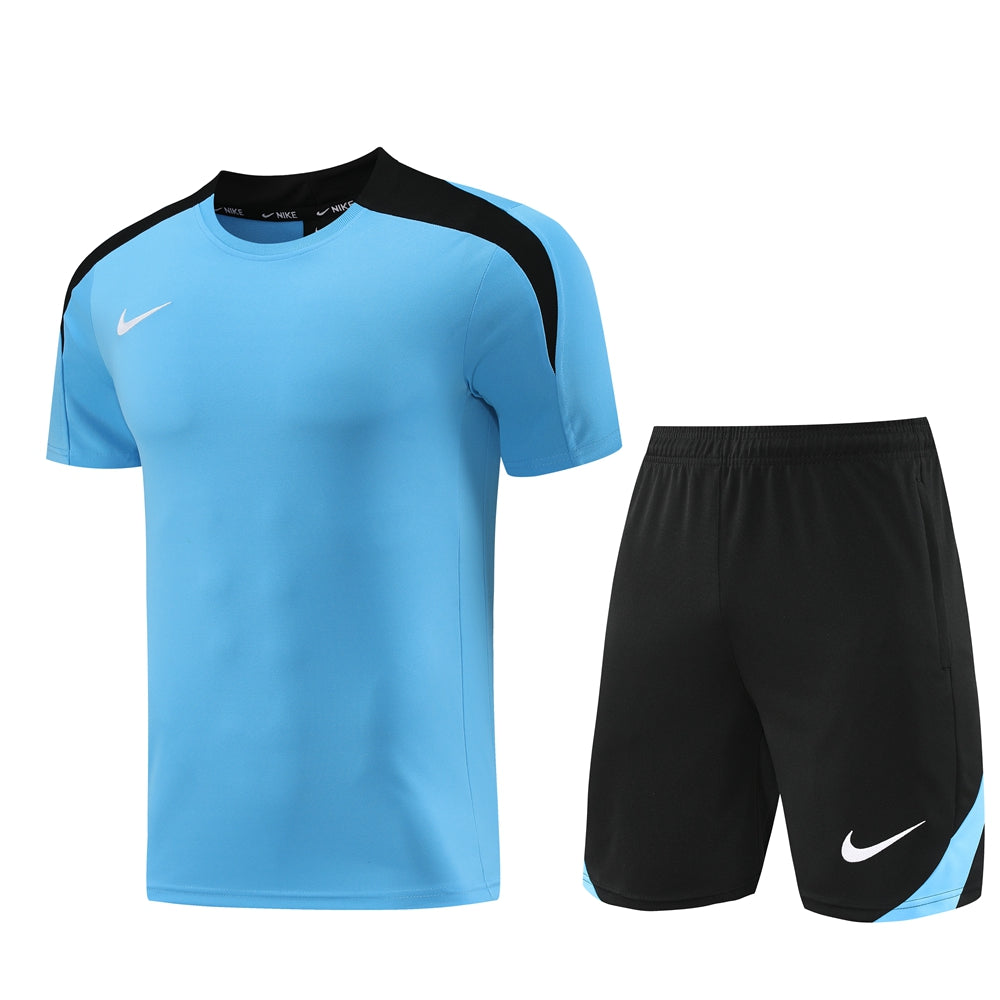 Nike Short Sleeve Training Jersey Set-ND05- Sky Blue