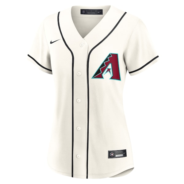 Arizona Diamondbacks Nike Women's Home Custom Replica 2.0 Jersey - Cream