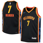 Chet Holmgren Oklahoma City Thunder Nike Youth 2024/25 Swingman Player Jersey - City Edition - Black