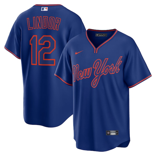 Francisco Lindor New York Mets Nike Alternate Replica Player Jersey - Royal
