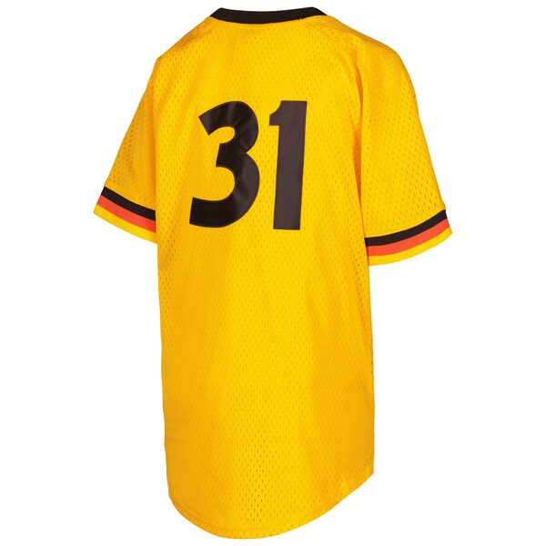 Dave Winfield San Diego Padres Youth Cooperstown Collection Mesh Batting Practice Jersey - Gold
