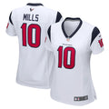 Davis Mills Houston Texans Nike Women's Game Player Jersey - White/Navy