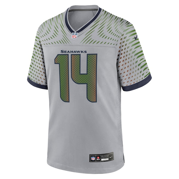 Sam Darnold Seattle Seahawks Nike 2025 Rivalries Collection Game Jersey - Wolf Gray