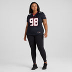 Tim Settle Jr. Houston Texans Nike Women's Team Game Jersey -  Navy
