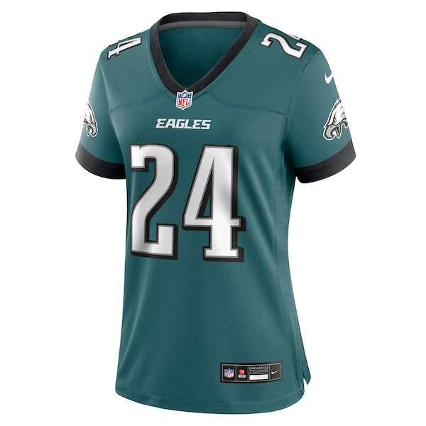 Andrew Mukuba Philadelphia Eagles Nike Women's Team Game Jersey - Midnight Green