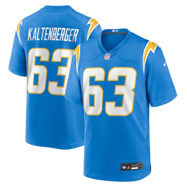 Josh Kaltenberger Los Angeles Chargers Nike Team Game Jersey -  Powder Blue