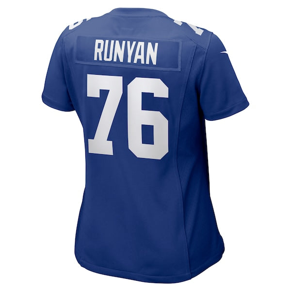 Jon Runyan New York Giants Nike Women's  Game Jersey -  Royal