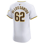 Enyel De Los Santos San Diego Padres Nike Home Elite Player Jersey - White