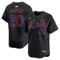 Pete Alonso New York Mets Nike Alternate Limited Player Jersey – Black