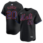 Pete Alonso New York Mets Nike Alternate Limited Player Jersey – Black