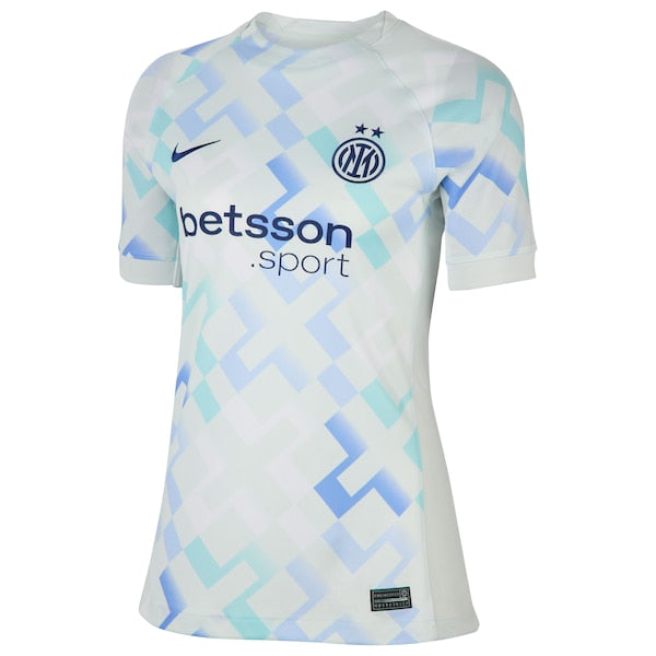 Inter Milan Nike Women's 2025/26 Away Replica Jersey - Aqua