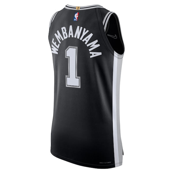 Victor Wembanyama San Antonio Spurs Nike Authentic Jersey - Icon Edition - Black