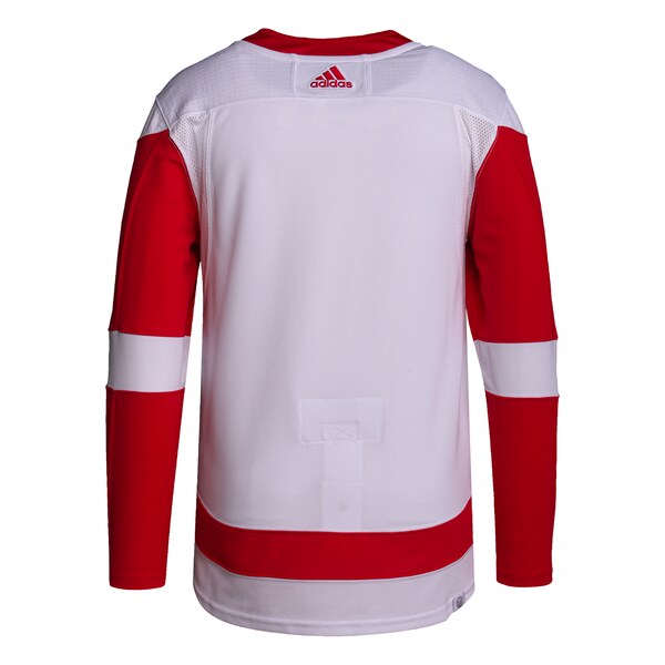 Detroit Red Wings adidas Men's Away Primegreen Authentic Jersey - White