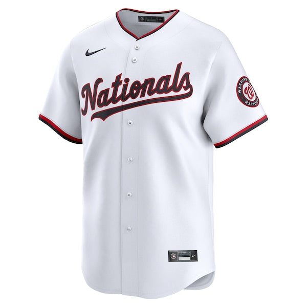 Washington Nationals Nike #1 Dad Home Limited Jersey - White