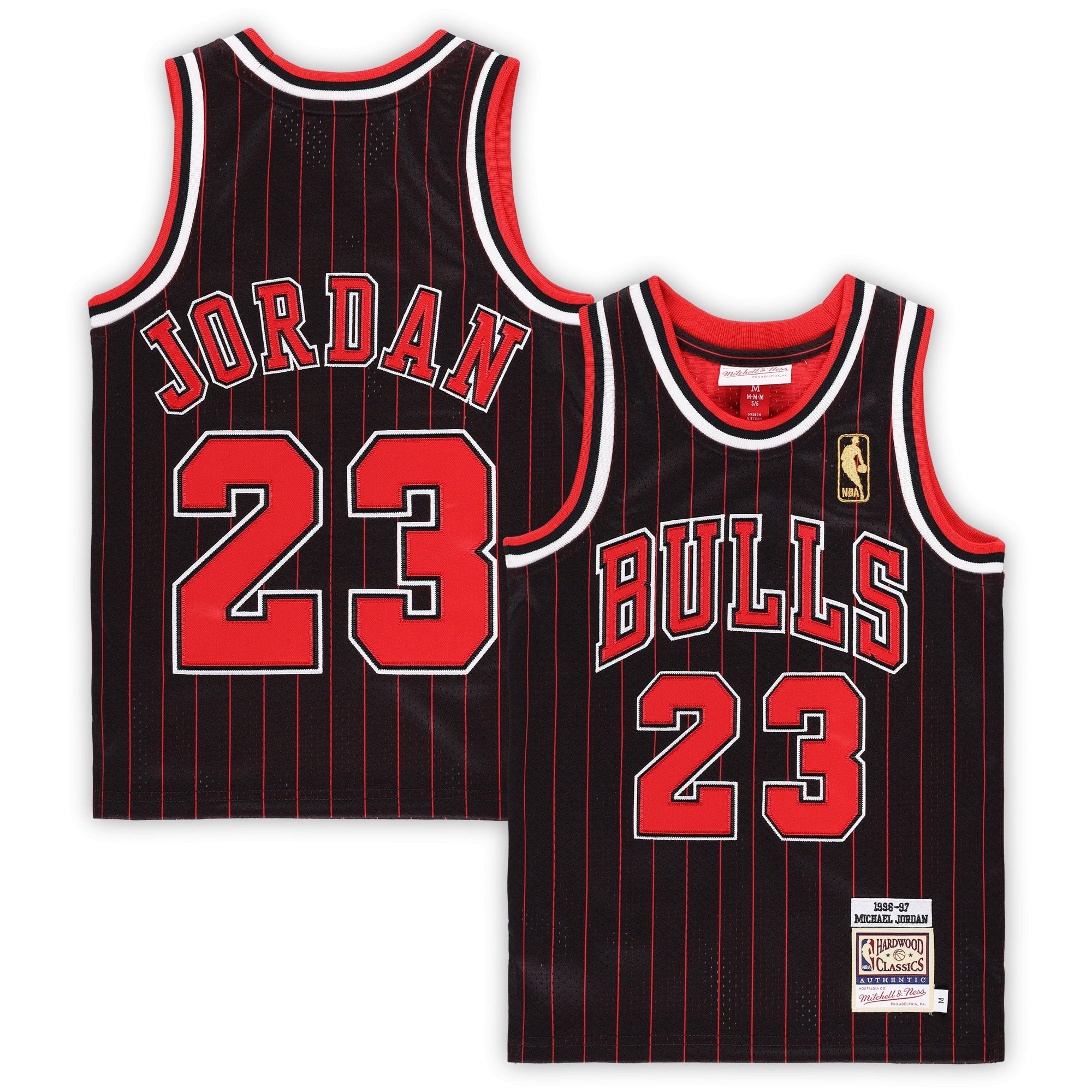 Michael Jordan Chicago Bulls Preschool 1997/98 Hardwood Classics Authentic Jersey - Red/Black/White