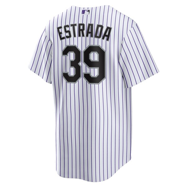 Thairo Estrada Colorado Rockies Nike Home Replica Jersey - White