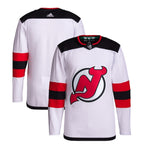 New Jersey Devils adidas Away Primegreen Authentic Jersey – White