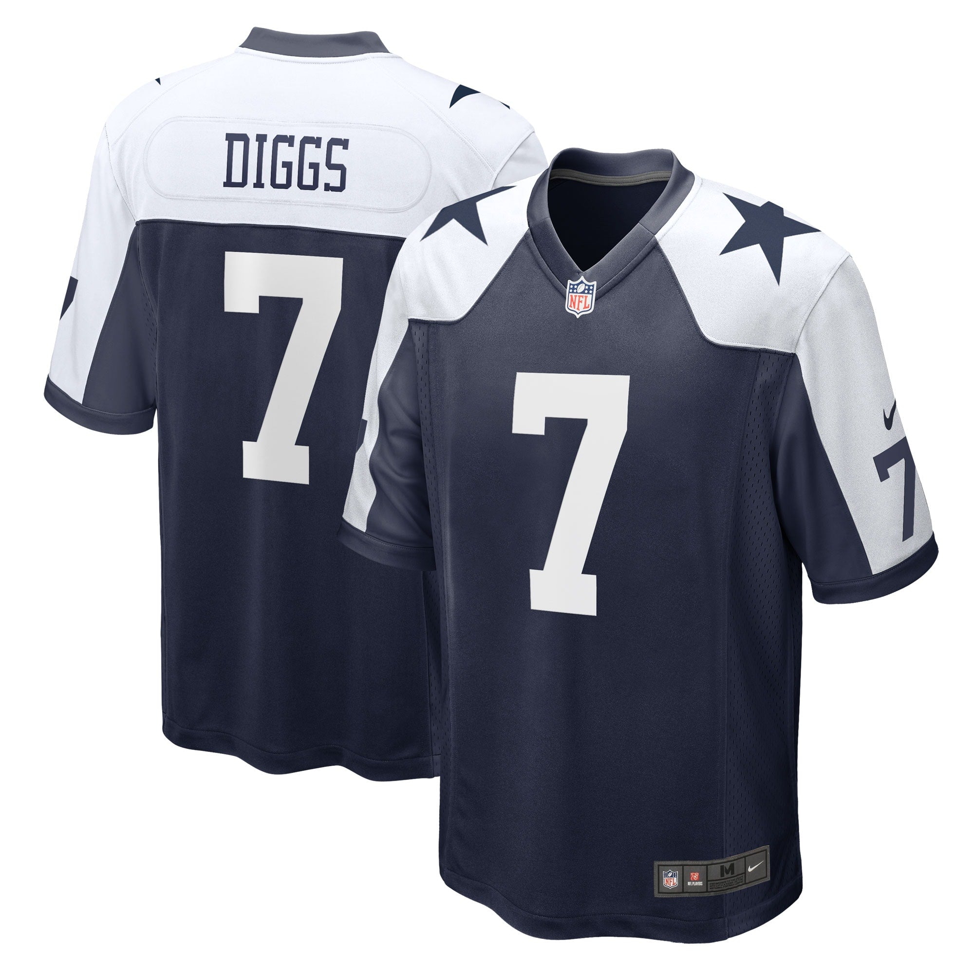 Trevon Diggs Dallas Cowboys Nike Alternate Game Jersey - White/Navy