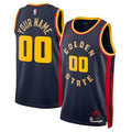 Golden State Warriors Nike Unisex 2024/25 Custom Swingman Jersey - City Edition - Navy