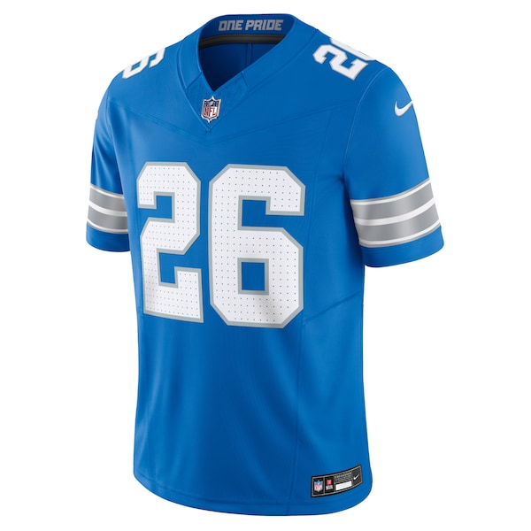 Jahmyr Gibbs Detroit Lions Nike Vapor F.U.S.E. Limited Jersey - Blue/White