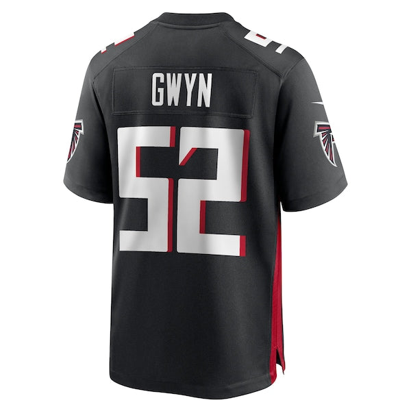 Jovaughn Gwyn Atlanta Falcons Nike Team Game Jersey -  Black