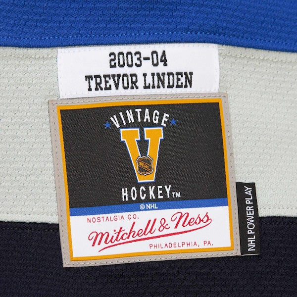 Trevor Linden Vancouver Canucks 2003-04 Power Play Jersey - White