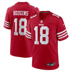 Isaiah Hodgins San Francisco 49ers Nike Team Game Jersey -  Scarlet