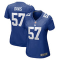 Jarrad Davis New York Giants Nike Women's Team Game Jersey -  Royal
