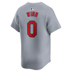 Masyn Winn St. Louis Cardinals Nike Away Limited Player Jersey - Gray/White