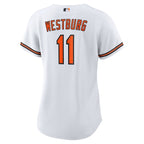 Jordan Westburg Baltimore Orioles Nike Women's Home Replica Jersey - White