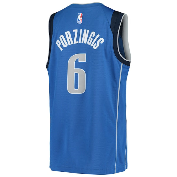 Kristaps Porzingis Dallas Mavericks Nike Youth Swingman Jersey - Icon Edition - Blue