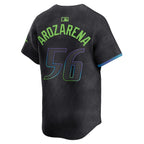 Randy Arozarena Tampa Bay Rays Nike 2024 City Connect Limited Player Jersey - Charcoal