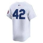 New York Mets Nike 2024 Jackie Robinson Day Home Limited Jersey – White