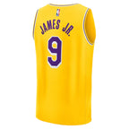 Bronny James Los Angeles Lakers  2024 NBA Draft Fast Break Player Jersey - Icon Edition - Gold