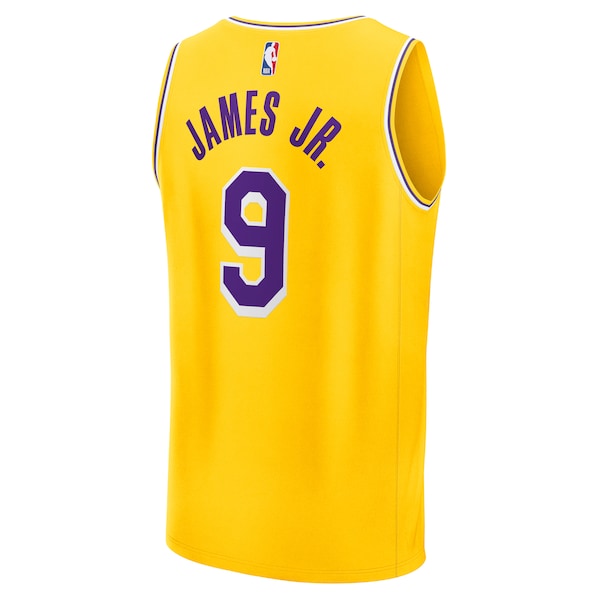 Bronny James Los Angeles Lakers  2024 NBA Draft Fast Break Player Jersey - Icon Edition - Gold