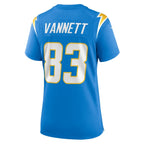 Nick Vannett Los Angeles Chargers Nike Women's Team Game Jersey -  Powder Blue