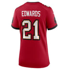 Mike Edwards Tampa Bay Buccaneers Nike Women's  Game Jersey -  Red