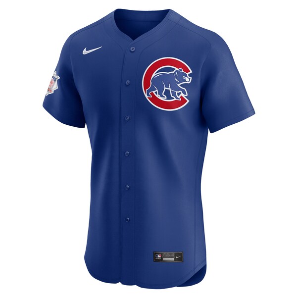 Chicago Cubs Nike Alternate Vapor Premier Elite Patch Jersey - Royal
